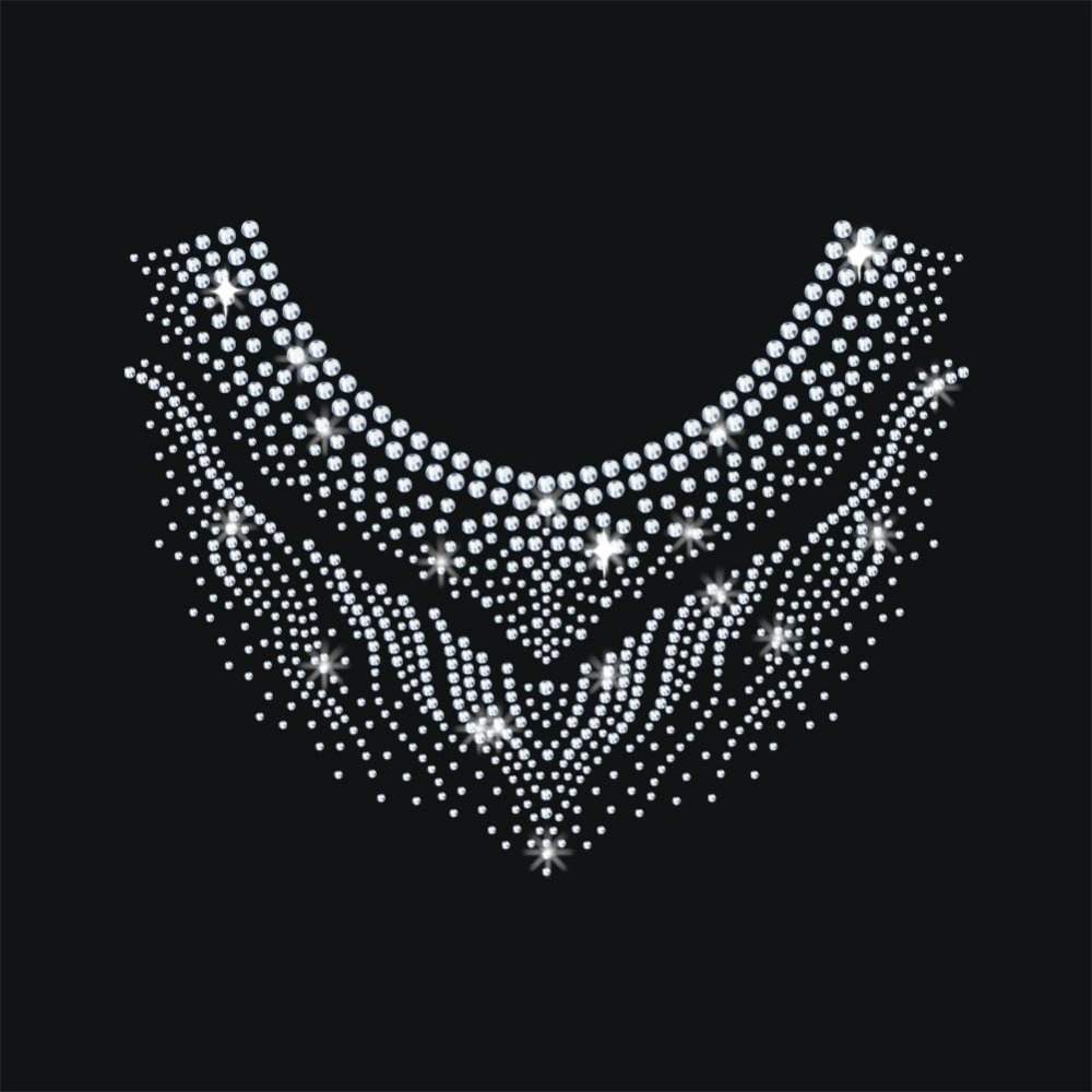 Hotfix Rhinestone Sheet - Patrón de traje de gimnasio, transferencia