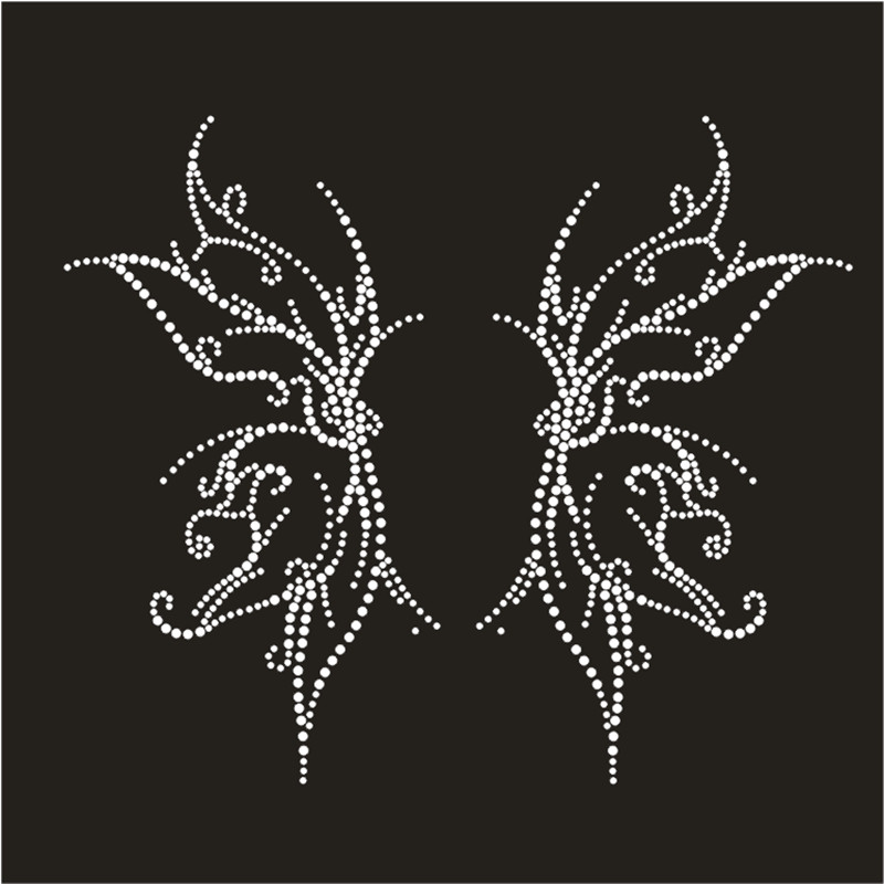 Hotfix Rhinestone Sheet - Camiseta con diseño de diamantes de