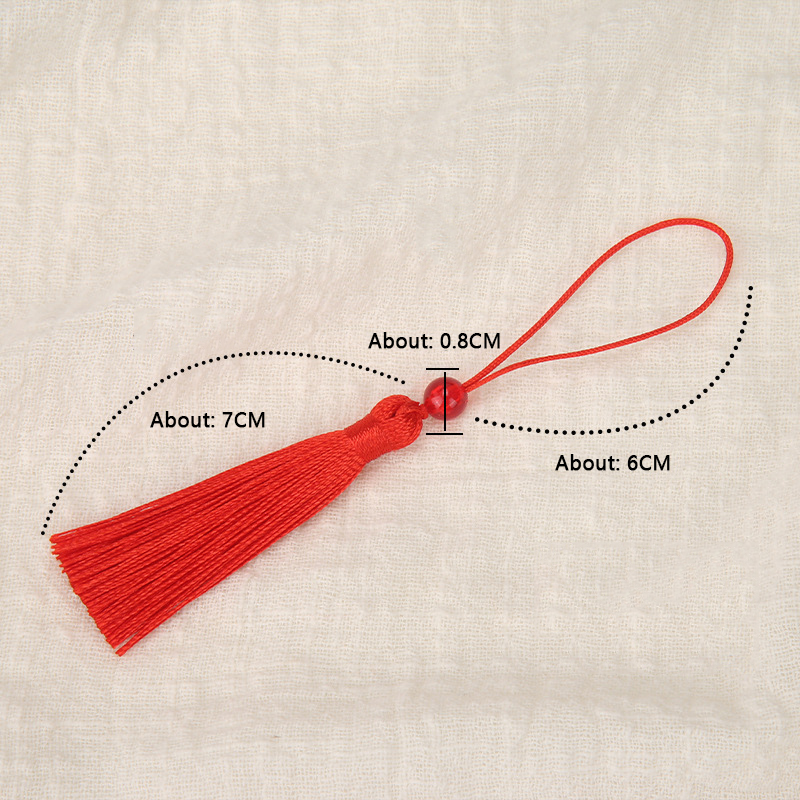 10 Uds. De flecos de borlas de - Beaded Trim Fringe reseña y precio
