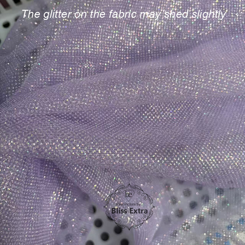 Tela de tul brillante con mall - Sequin Fabric Panel reseña y precio