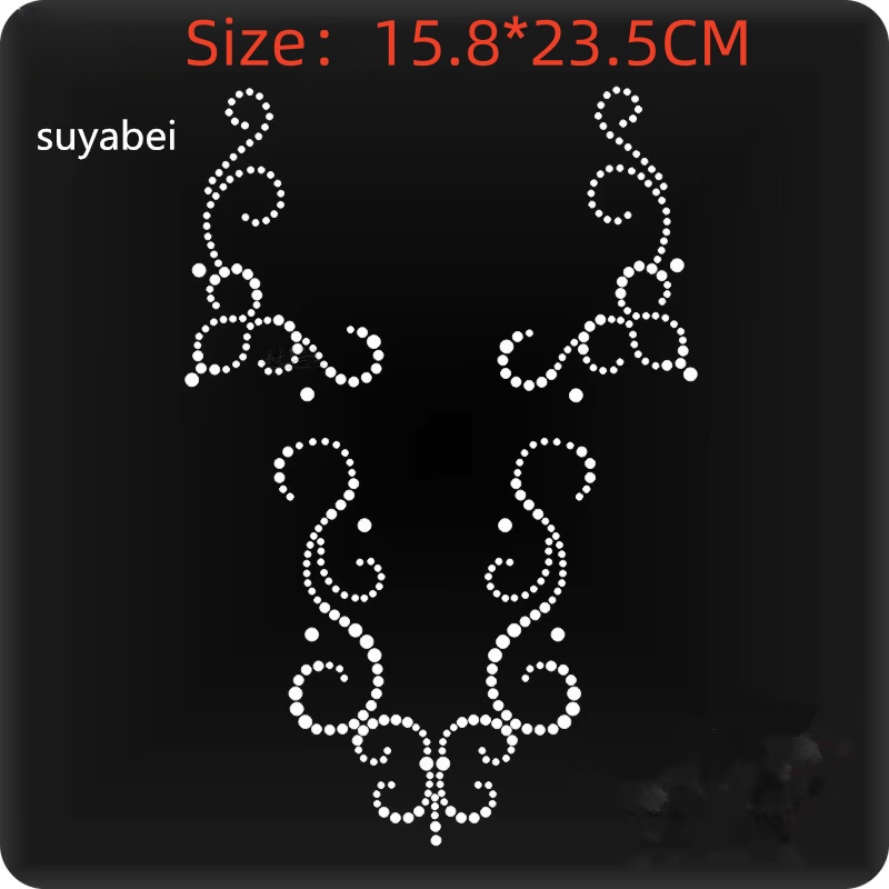 2 piezas/lote Parches termoadh - Hotfix Rhinestone Sheet reseña y precio