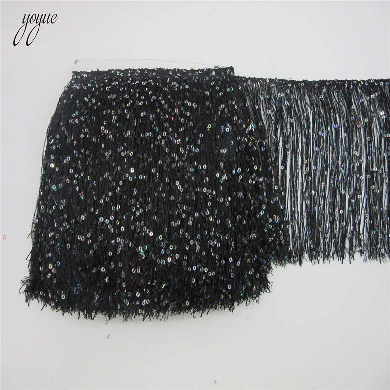 YOYUE, 1 yarda, 20CM de largo, - Beaded Trim Fringe reseña y precio