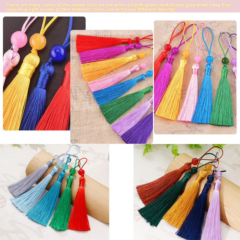 5-100 Uds. Marcapáginas borlas - Beaded Trim Fringe reseña y precio
