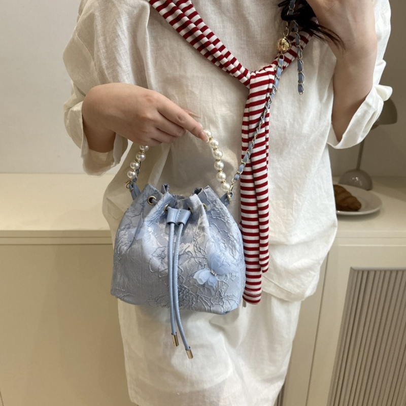 Elegante Bolso de Mano con Cor - Beaded Trim Fringe reseña y precio