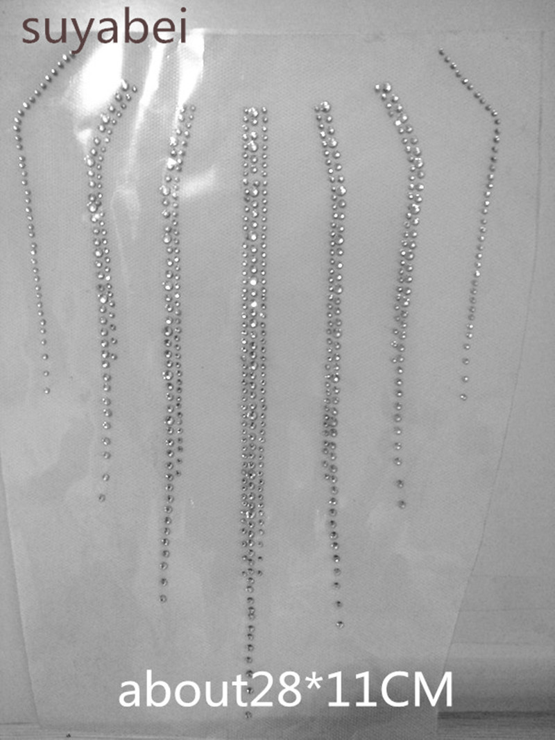 2 piezas/lote Aplique de pedre - Hotfix Rhinestone Sheet reseña y precio