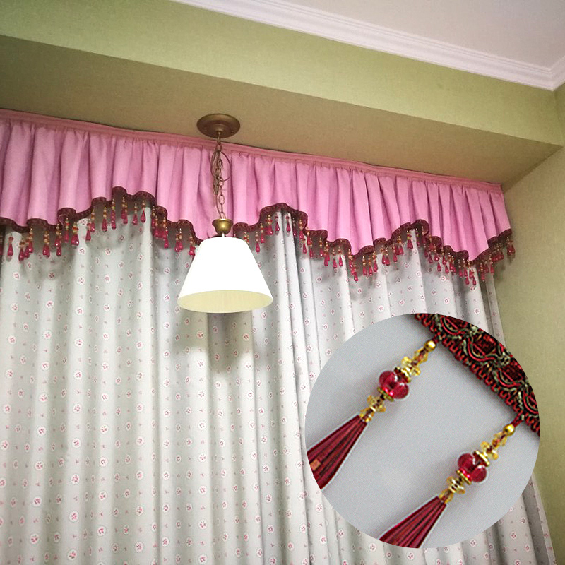 1M colgante de cristal borla c - Beaded Trim Fringe reseña y precio
