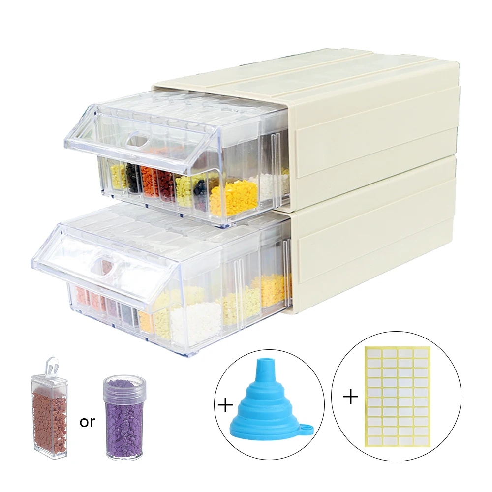 Caja de Almacenamiento de Plás - Embroidery Embellishments reseña y precio