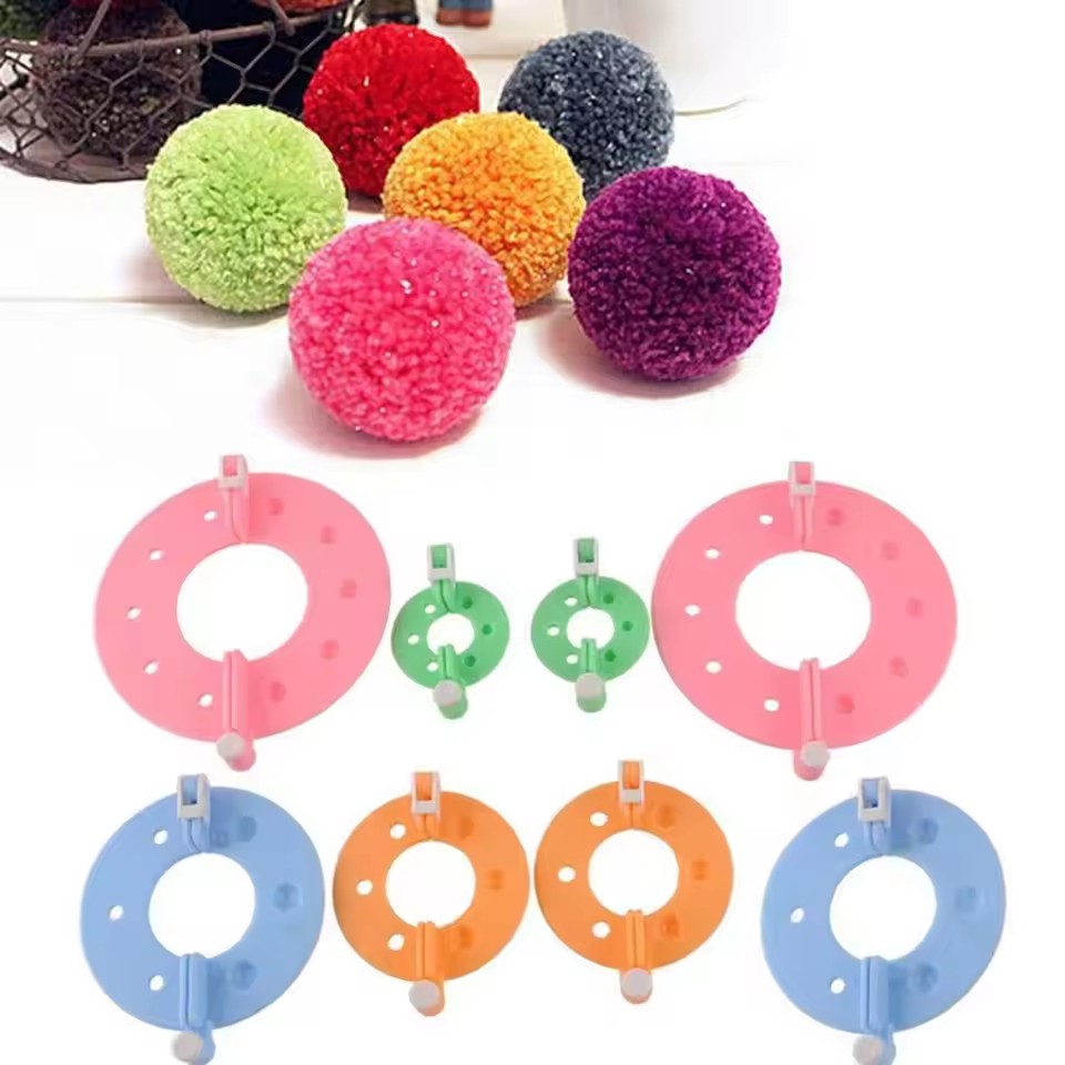 Kit de 8 Piezas para Hacer Pom - Pom Pom Maker Tool reseña y precio