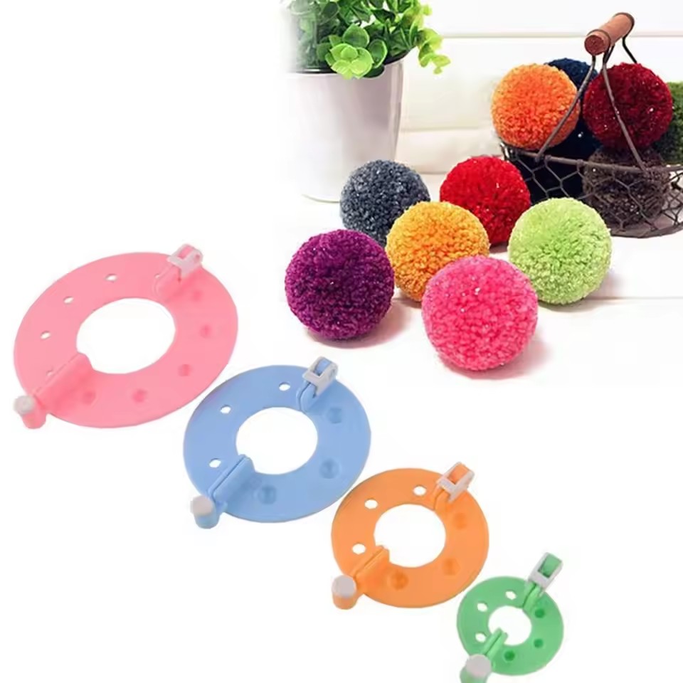 Kit de 8 Piezas para Hacer Pom - Pom Pom Maker Tool reseña y precio