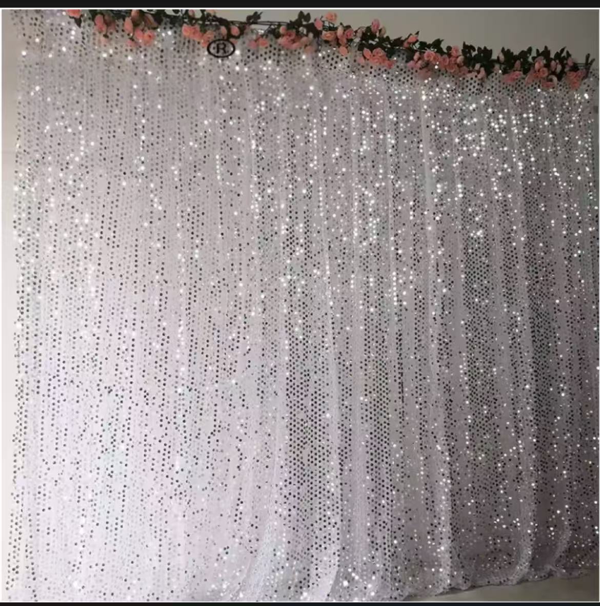 Telón de Fondo para Fotografía - Sequin Fabric Panel reseña y precio