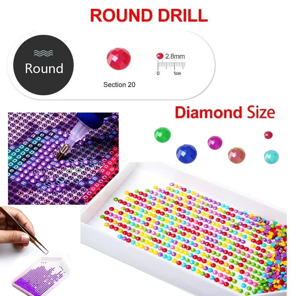 Pintura de Diamantes 5D de Pok - Embroidery Embellishments reseña y precio