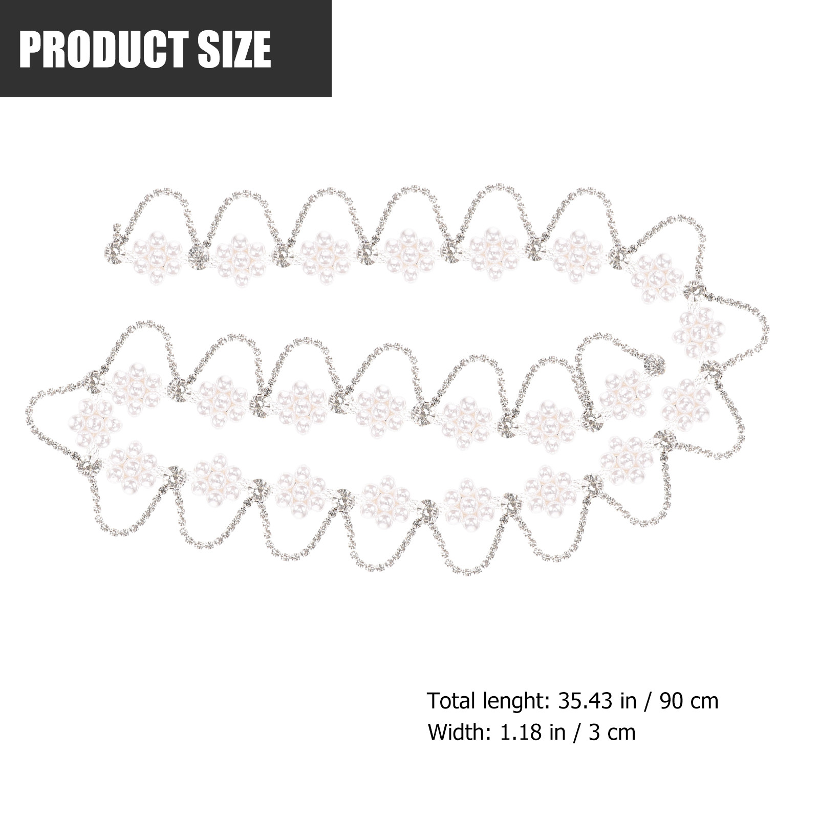 Cadena Decorativa de Perlas y  - Craft Embellishment reseña y precio