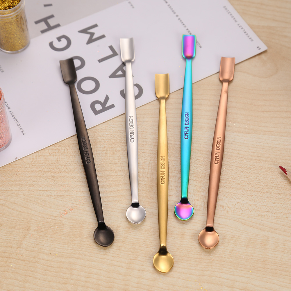 Cucharas artesanales de colore - Embellishments For Scrapbooking reseña y precio
