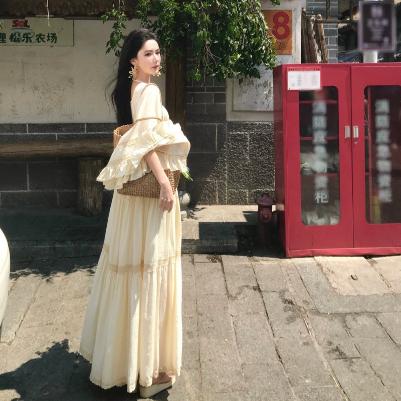 Nuevo Vestido Largo Elegante d - Embellish Knit reseña y precio
