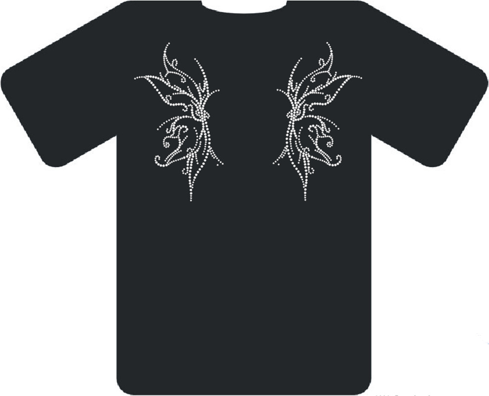 Camiseta con diseño de diamant - Hotfix Rhinestone Sheet reseña y precio